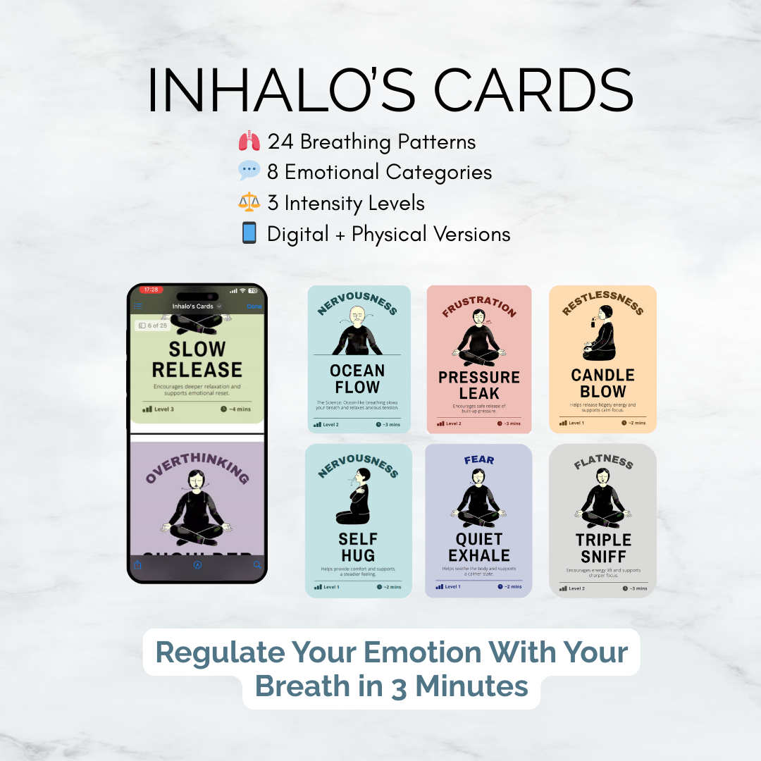 Inhalo cards physical + digital